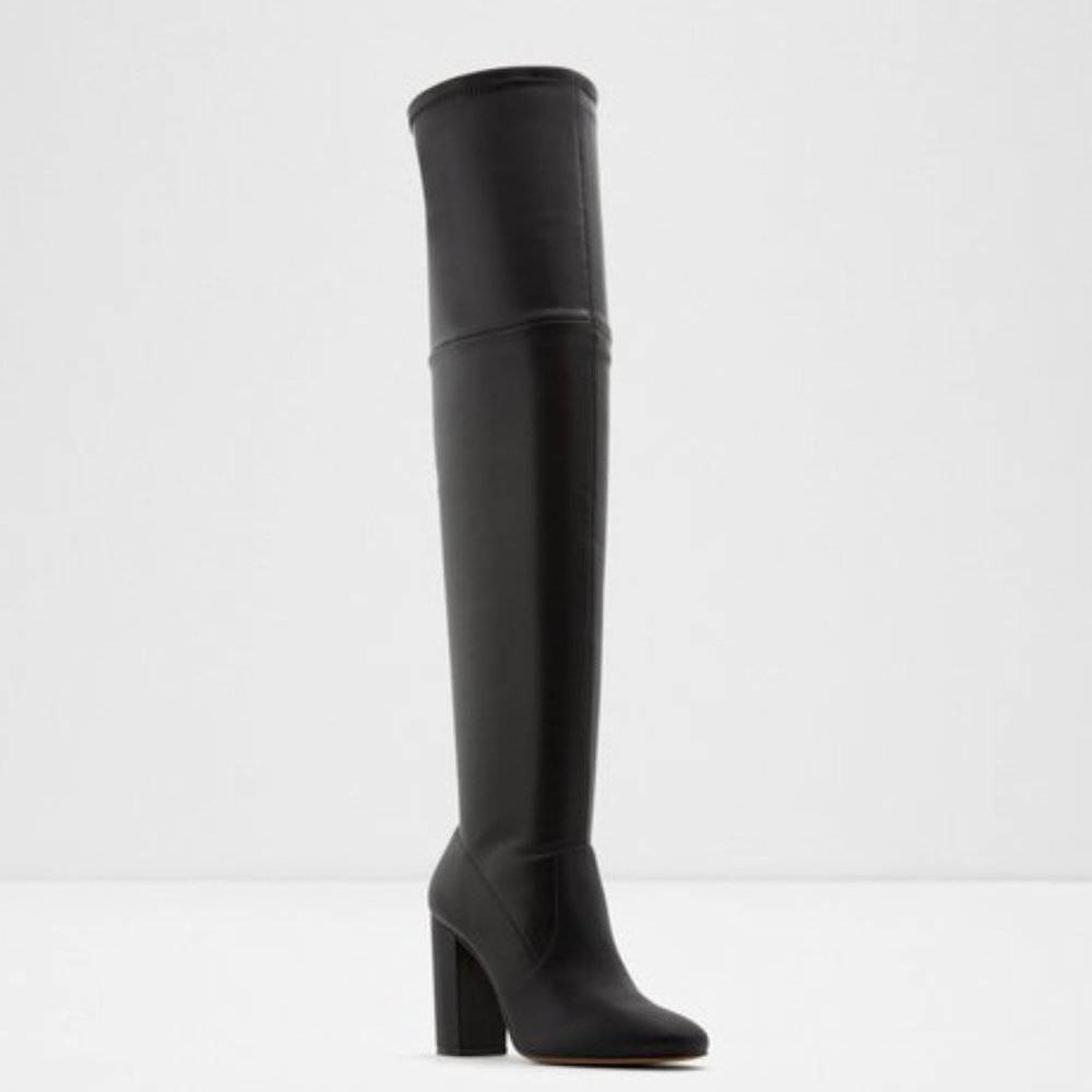 NEW ALDO Women's Maede Block Heel Over-The-Knee